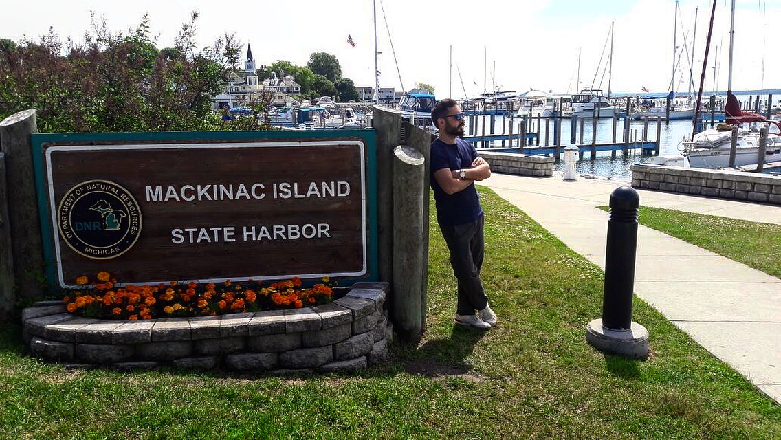 Guven on Mackinac Island