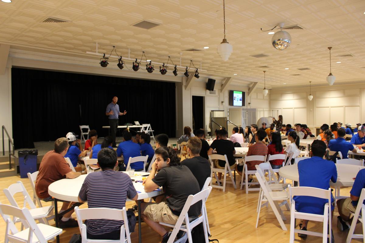 J-1 Participants at the Okoboji Orientation