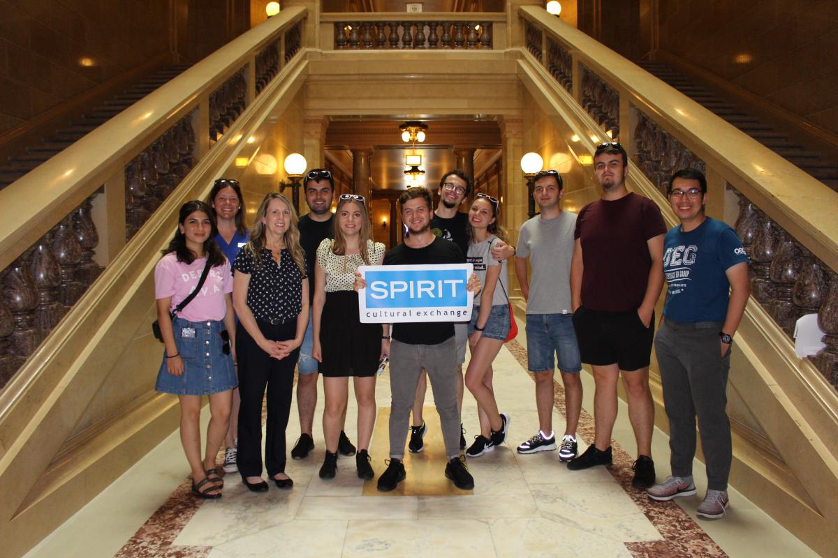 Spirit Participants at the Wisconsin Capitol Building