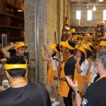 Spirit Participants on the Cheesehead Factory Tour