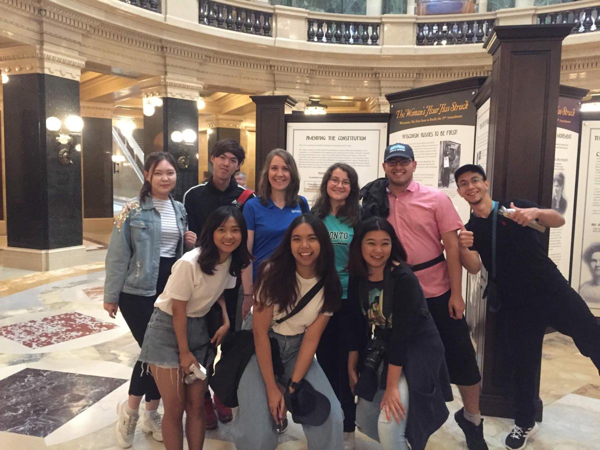 Spirit Participants at the Wisconsin State Capitol