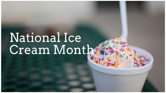 National Ice Cream Month