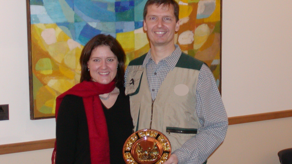 Kathleen and Rich in 2002