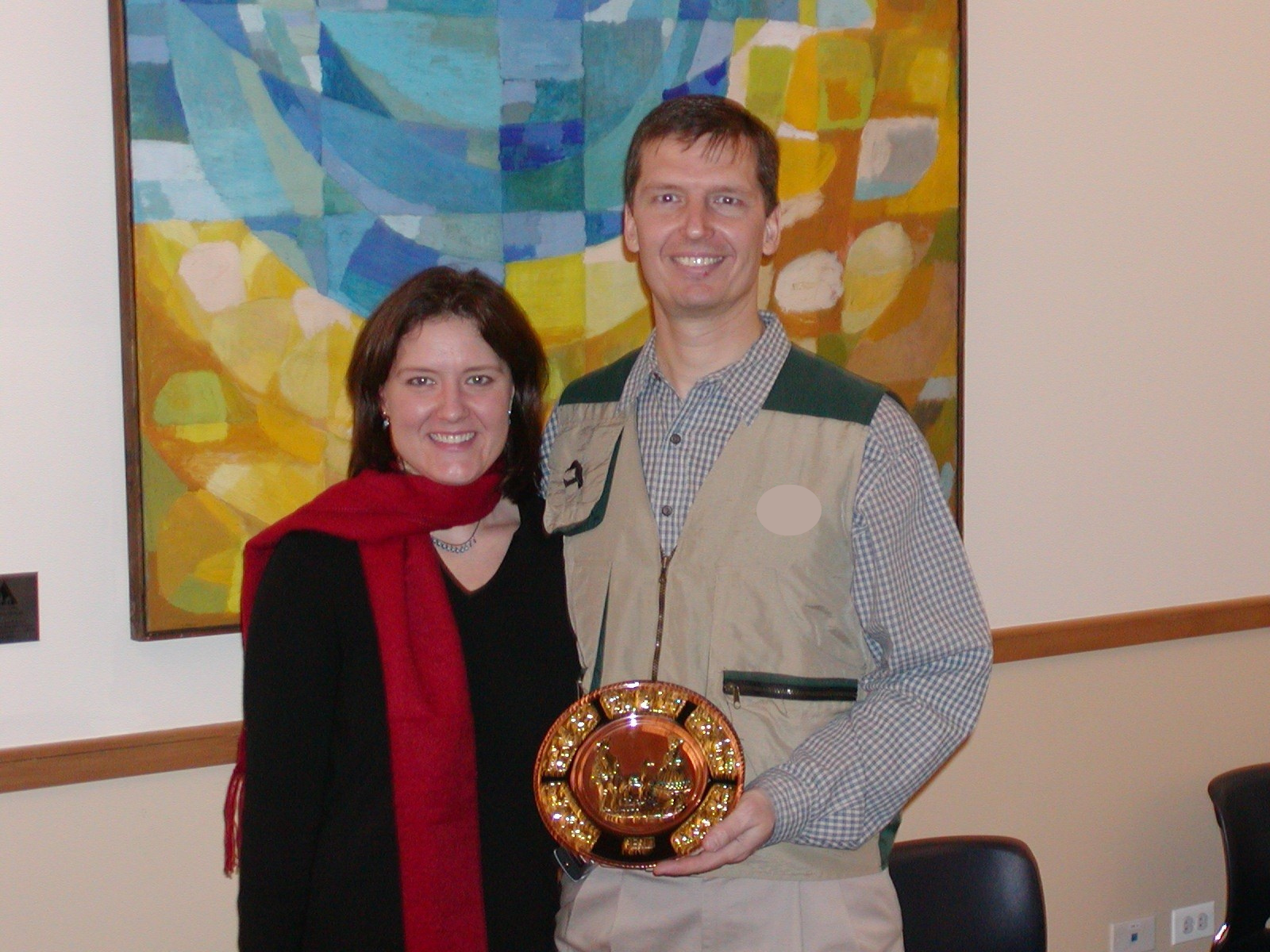 Kathleen and Rich in 2002