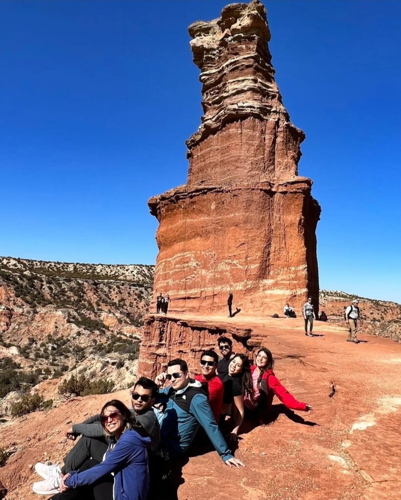 Hiking in Palo Duro