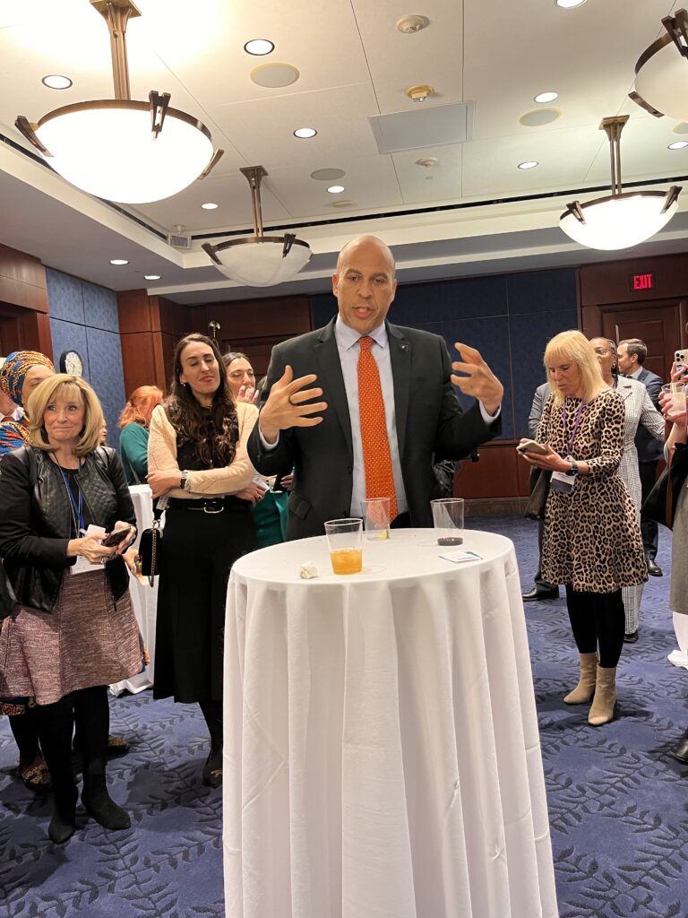 Senator Cory Booker at Advocacy Day