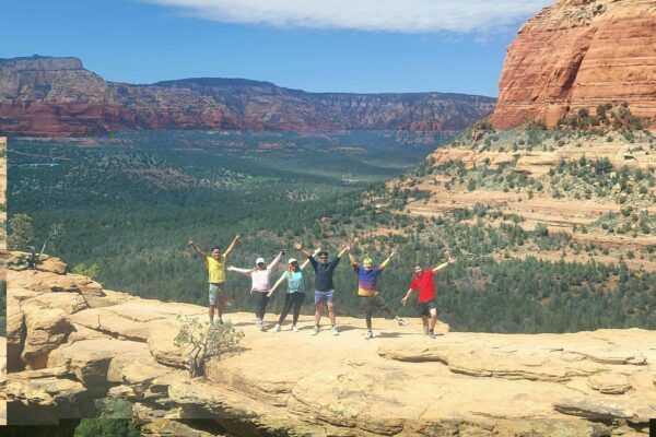Spirit participants go hiking in Arizona