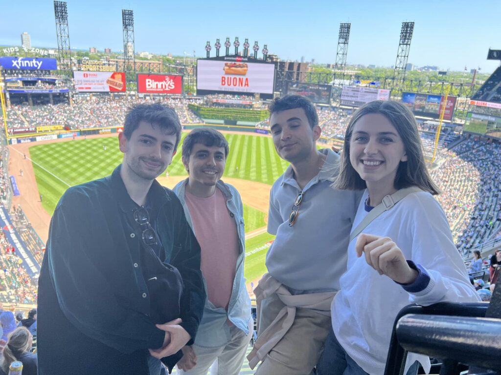 Spirit Interns and Teachers at the White Sox Game